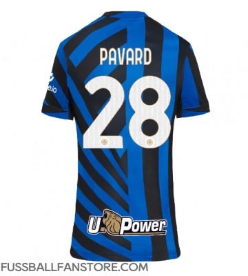 Inter Milan Benjamin Pavard #28 Replik Heimtrikot Damen 2024-25 Kurzarm